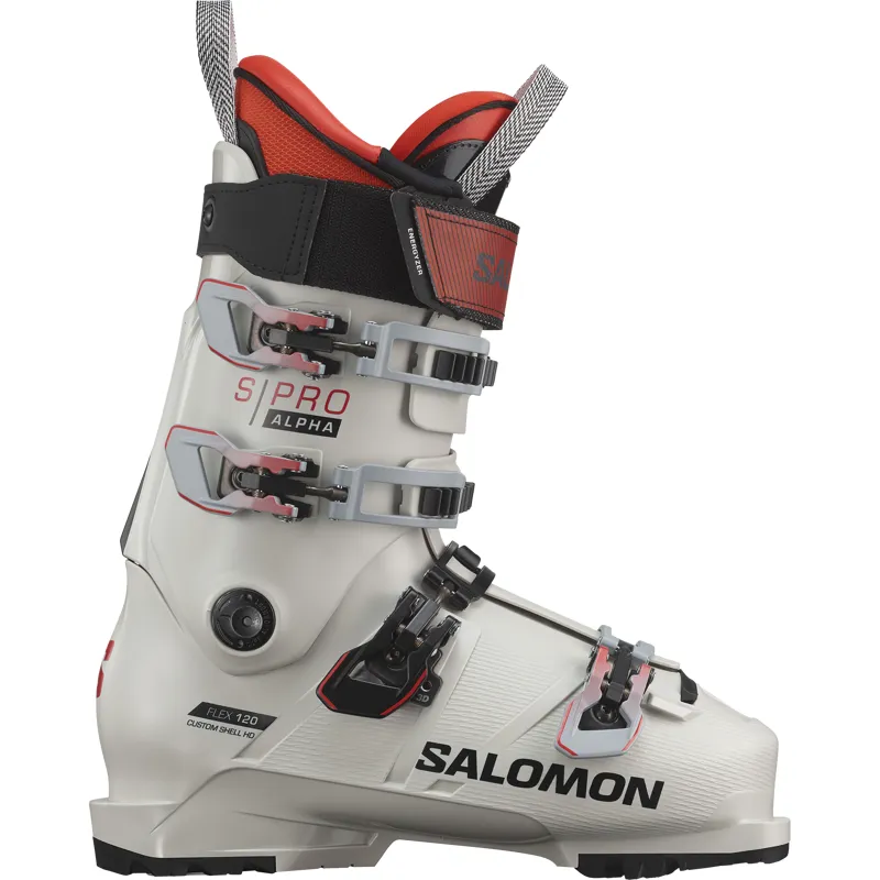 Salomon S Pro Alpha 120 Grip Walk Mens Ski Boots - Grey Aurora